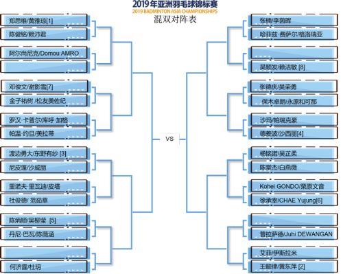 2019亞錦賽抽簽對陣揭曉！ 林丹石宇奇或遇勁敵  陳雨菲奪冠有望(圖6)
